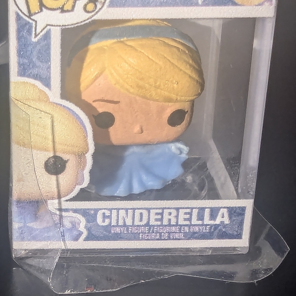 Funko Cinderella Blonde Hair Blue Dress Vinyl Pop!